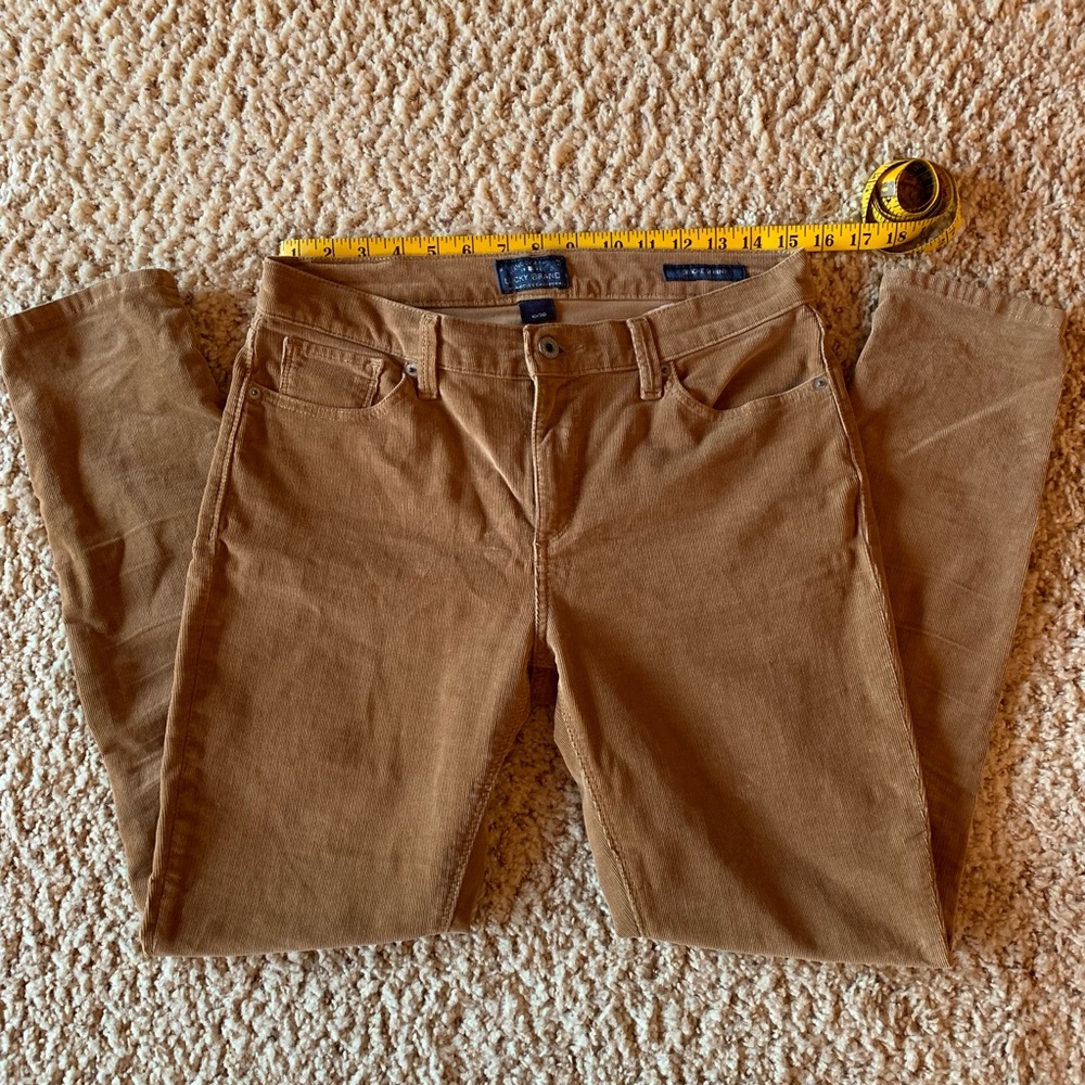 Lucky Brand Tan Corduroy slacks